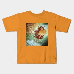 First Leaf of Fall, Autumn Fairy Kids T-Shirt